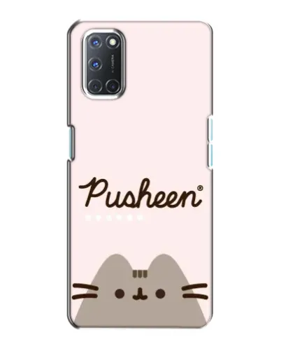 Чохол для OPPO A72 з картинкою «Pusheen логотип»