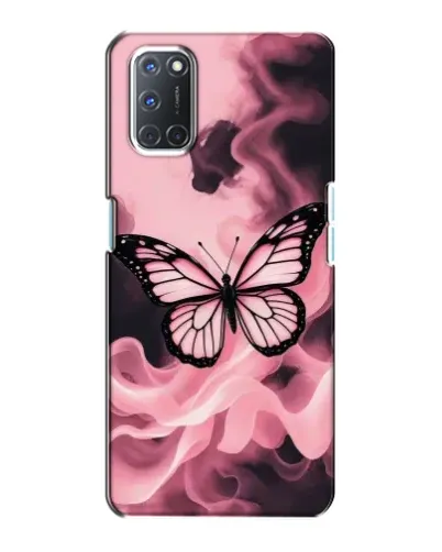 Чохол для OPPO A72 з картинкою «Метелик у диму» Чохол для OPPO A72 з картинкою «Метелик у диму»