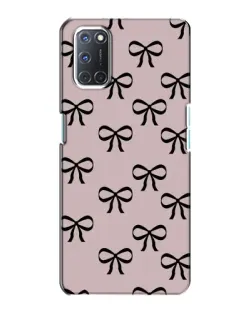 Чохол для OPPO A72 з картинкою «Чорні бантики»