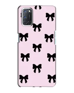 Чохол для OPPO A72 з картинкою «Чорні банти Coquette»