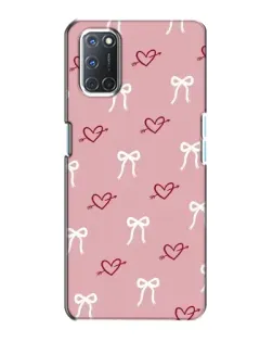 Чохол для OPPO A72 з картинкою «Серця та банти»