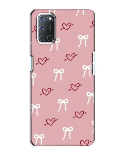 Чохол для OPPO A72 з картинкою «Серця та банти» Чохол для OPPO A72 з картинкою «Серця та банти»