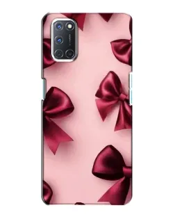 Чохол для OPPO A72 з картинкою «Бордовий атлас»