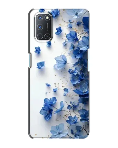 Чохол для OPPO A72 з картинкою «Блакитний квітковий каскад» Чохол для OPPO A72 з картинкою «Блакитний квітковий каскад»