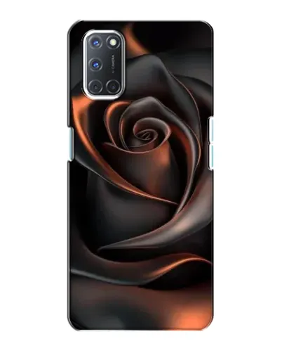 Чохол для OPPO A72 з картинкою «Шовкова чорна троянда» Чохол для OPPO A72 з картинкою «Шовкова чорна троянда»