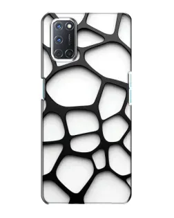 Чохол для OPPO A72 з картинкою «Біла об'ємна сітка» Чохол для OPPO A72 з картинкою «Біла об'ємна сітка»