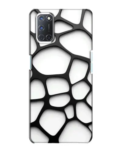 Чохол для OPPO A72 з картинкою «Біла об'ємна сітка» Чохол для OPPO A72 з картинкою «Біла об'ємна сітка»