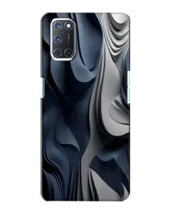 Чохол для OPPO A72 з картинкою «Об'ємні сині складки» Чохол для OPPO A72 з картинкою «Об'ємні сині складки»