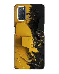 Чохол для OPPO A72 з картинкою «Золоті уламки геометрії»