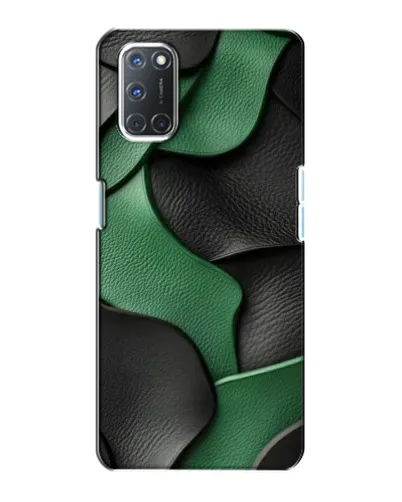 Чохол для OPPO A72 з картинкою «Зелені шкіряні хвилі» Чохол для OPPO A72 з картинкою «Зелені шкіряні хвилі»