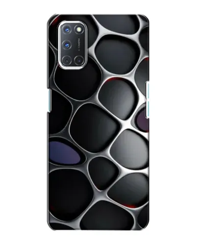 Чохол для OPPO A72 з картинкою «Об'ємна темна решітка» Чохол для OPPO A72 з картинкою «Об'ємна темна решітка»
