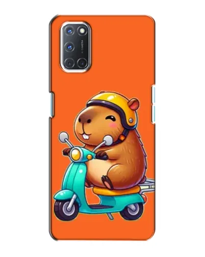 Чохол для OPPO A72 з картинкою «Капібара на скутері» Чохол для OPPO A72 з картинкою «Капібара на скутері»