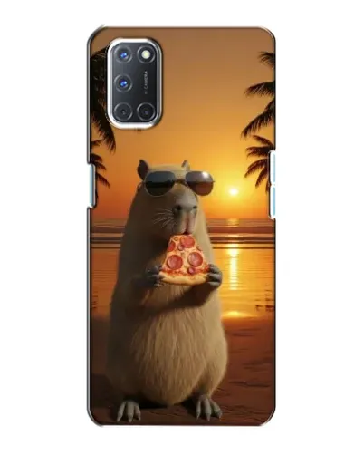Чохол для OPPO A72 з картинкою «Капібара з піцою» Чохол для OPPO A72 з картинкою «Капібара з піцою»