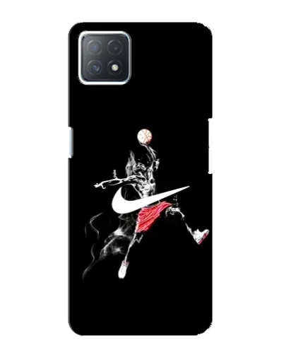 Чехол для OPPO A73 (5G) с картинкой «Jordan Jumpman» Чехол для OPPO A73 (5G) с картинкой «Jordan Jumpman»