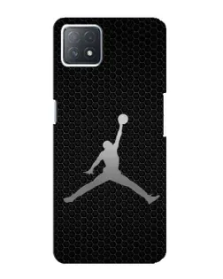 Чехол для OPPO A73 (5G) с картинкой «Jordan Dark Carbon»