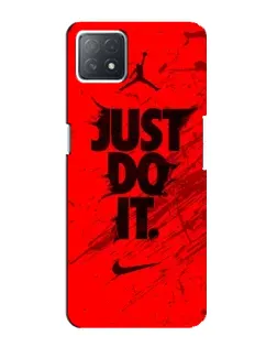 Чехол для OPPO A73 (5G) с картинкой «Nike Just Do It»