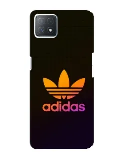Чехол для OPPO A73 (5G) с картинкой «Градиент Adidas»