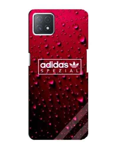 Чехол для OPPO A73 (5G) с картинкой «Adidas Gold Marble»