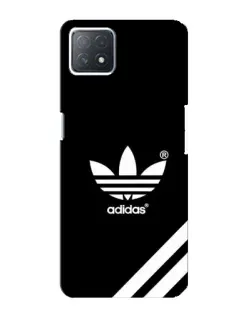 Чехол для OPPO A73 (5G) с картинкой «Adidas с диагональными полосами»