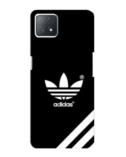 Чехол для OPPO A73 (5G) с картинкой «Adidas с диагональными полосами»