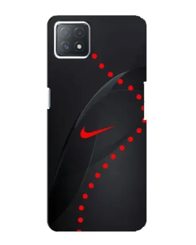 Чехол для OPPO A73 (5G) с картинкой «Абстрактный дизайн Nike»