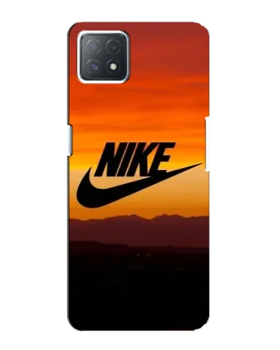 Чехол для OPPO A73 (5G) с картинкой «Nike — вечерний горизонт»