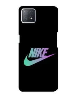Чехол для OPPO A73 (5G) с картинкой «Nike — городская ночь»