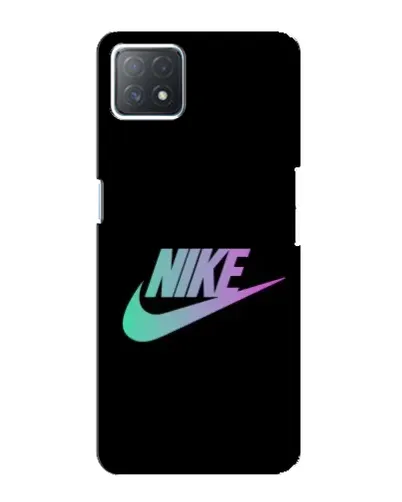 Чехол для OPPO A73 (5G) с картинкой «Nike — городская ночь»