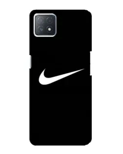 Чехол для OPPO A73 (5G) с картинкой «Минималистический Найк»