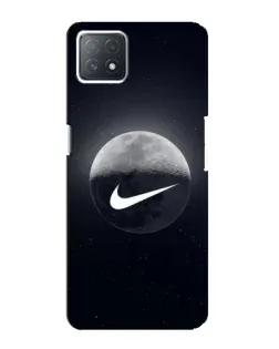 Чехол для OPPO A73 (5G) с картинкой «Nike в стиле граффити»