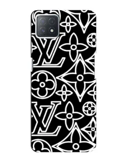 Чехол для OPPO A73 (5G) с картинкой «Черно-белый узор LV» Чехол для OPPO A73 (5G) с картинкой «Черно-белый узор LV»
