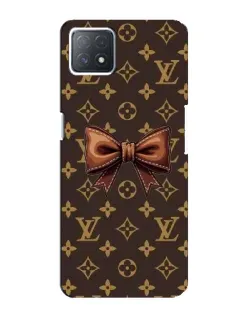 Чехол для OPPO A73 (5G) с картинкой «LV с бантом»
