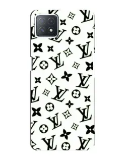 Чехол для OPPO A73 (5G) с картинкой «Монохромный хаос LV»