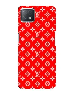 Чехол для OPPO A73 (5G) с картинкой «Яркий паттерн LV»