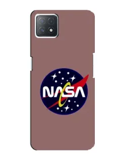 Чехол для OPPO A73 (5G) с картинкой «NASA — ретро космос» Чехол для OPPO A73 (5G) с картинкой «NASA — ретро космос»