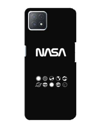 Чехол для OPPO A73 (5G) с картинкой «NASA — технический принт» Чехол для OPPO A73 (5G) с картинкой «NASA — технический принт»