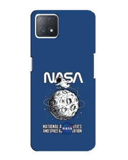 Чехол для OPPO A73 (5G) с картинкой «NASA — лунная миссия» Чехол для OPPO A73 (5G) с картинкой «NASA — лунная миссия»