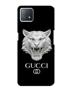 Чохол для OPPO A73 (5G) з картинкою «Gucci — срібний лев» Чохол для OPPO A73 (5G) з картинкою «Gucci — срібний лев»