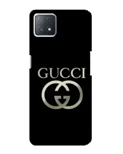 Чохол для OPPO A73 (5G) з картинкою «Gucci — золото на чорному» Чохол для OPPO A73 (5G) з картинкою «Gucci — золото на чорному»