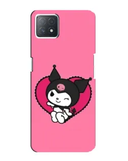 Чехол для OPPO A73 (5G) с картинкой «Kuromi — любовь в сердце» Чехол для OPPO A73 (5G) с картинкой «Kuromi — любовь в сердце»
