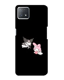 Чехол для OPPO A73 (5G) с картинкой «My Melody и Kuromi» Чехол для OPPO A73 (5G) с картинкой «My Melody и Kuromi»