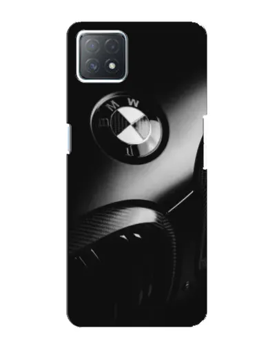 Чехол для OPPO A73 (5G) с картинкой «Эмблема BMW — макро»