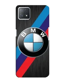 Чехол для OPPO A73 (5G) с картинкой «BMW M-stripes стиль»