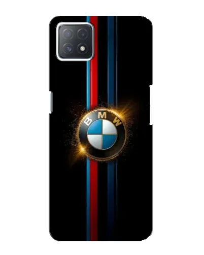 Чехол для OPPO A73 (5G) с картинкой «BMW M-Power неон»