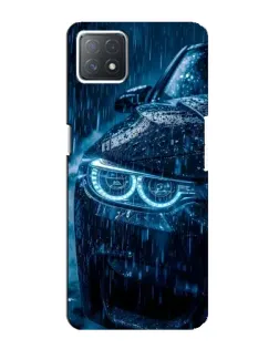 Чехол для OPPO A73 (5G) с картинкой «BMW под дождем»