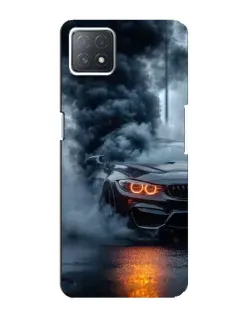 Чехол для OPPO A73 (5G) с картинкой «BMW M-Power — абстракция»