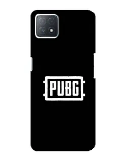Чехол для OPPO A73 (5G) с картинкой «Лого BMW — металлический блеск»
