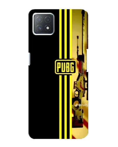 Чехол для OPPO A73 (5G) с картинкой «PUBG — камуфляжный шлем»