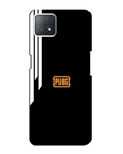 Чехол для OPPO A73 (5G) с картинкой «PUBG — вертикальные линии»