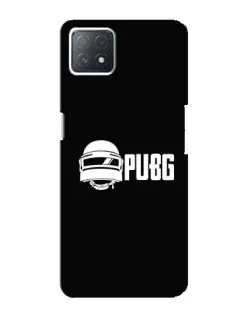 Чехол для OPPO A73 (5G) с картинкой «PUBG — классический лого»